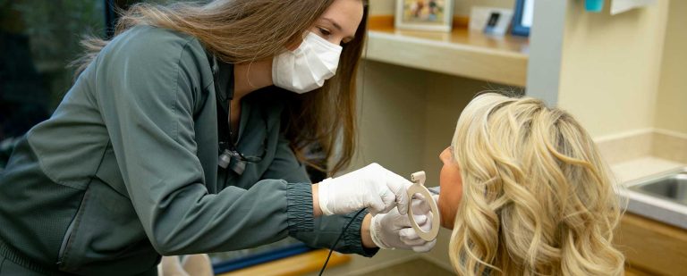 lexington dental working on a patient